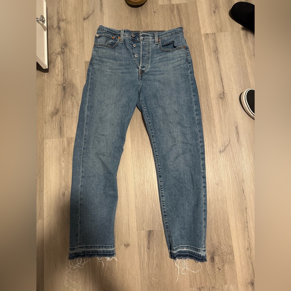 Levi's Blue Straight Leg Women's Jeans